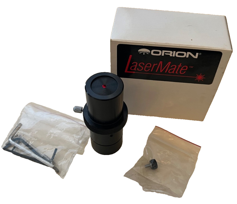 Orion LaserMate Collimeter #05680, Class 3A Red Laser Pointer-PreOwned-Exc Cond