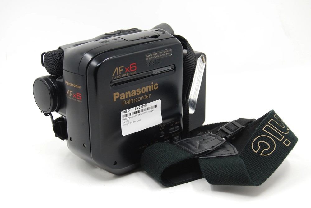 Used Panasonic VHS-C Palmcorder PV-100