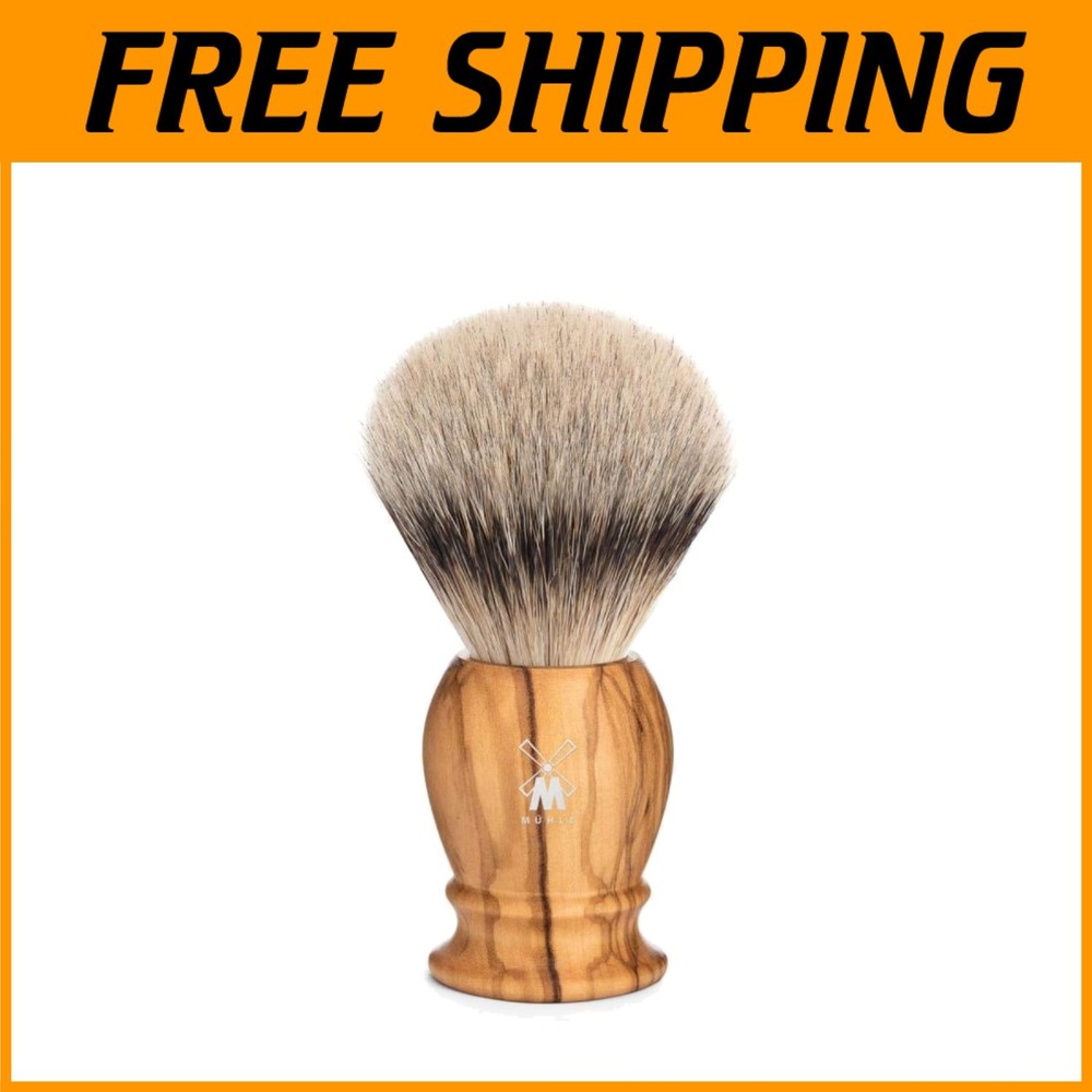 Silvertip Badger Brush with Plastic-Free Handle