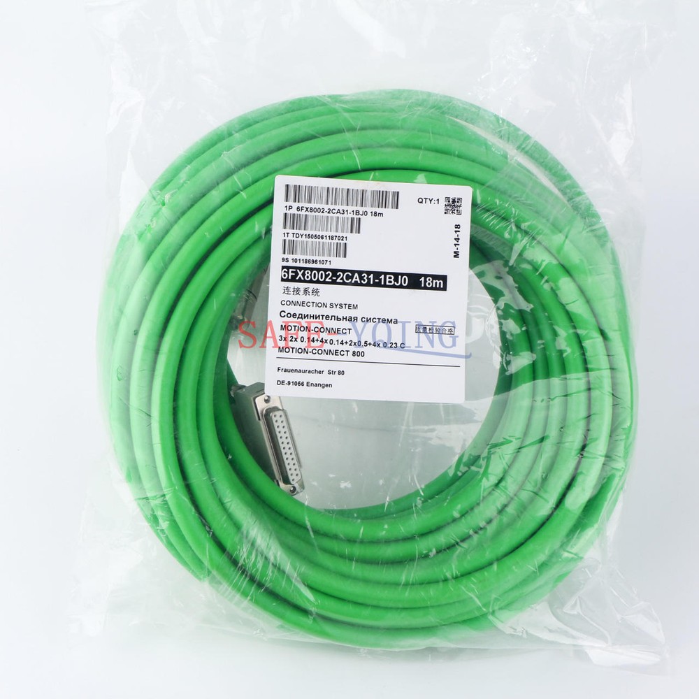 1PCS FOR SIEMENS 6FX8002-2CA31-1BJ0 18M Encoder cable new