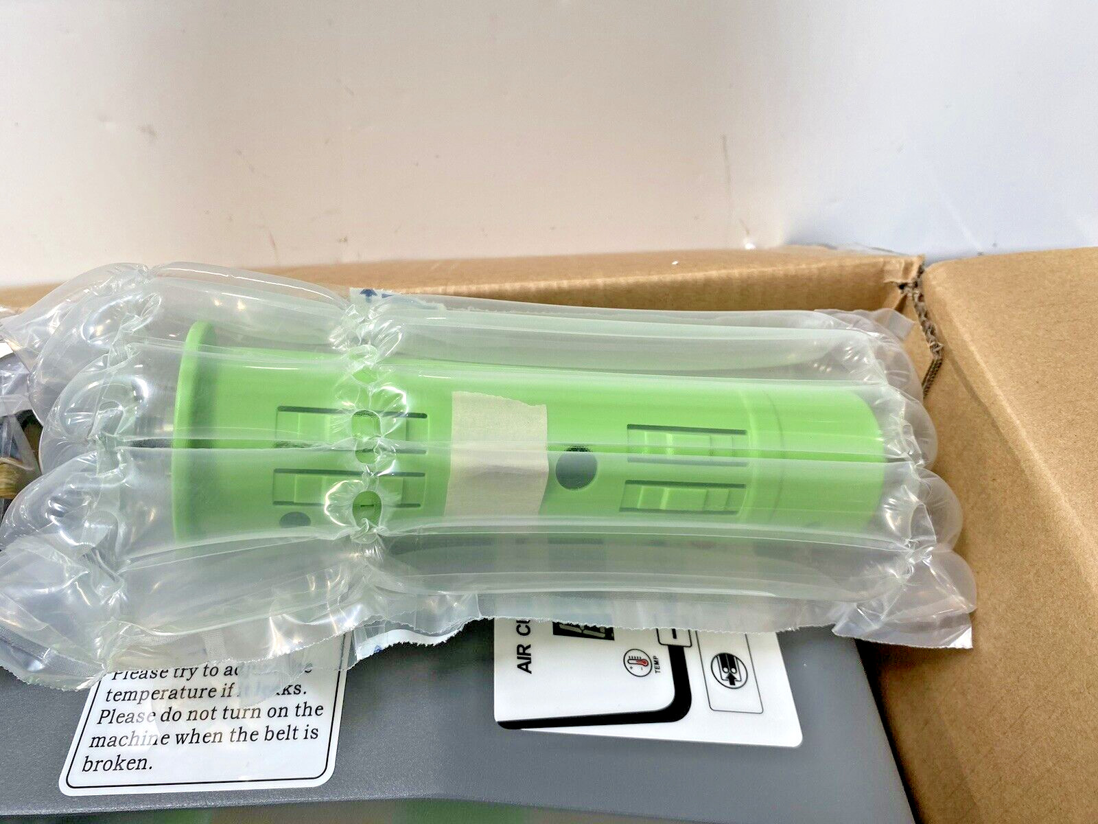 Air Cell, HY-02 Air Cushion Bubble Maker Machine, Air Pillow inflator + 2 Rolls