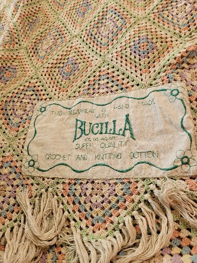 Bedspread Handmade with Bucilla Cotton