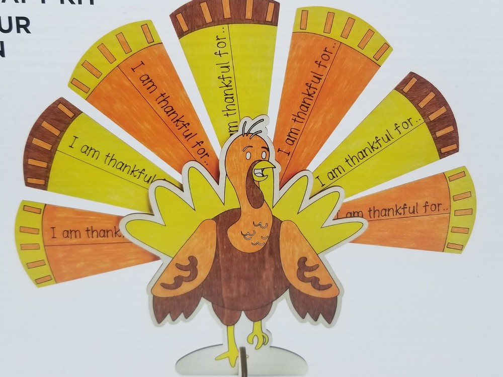 Creatology Turkey Craft Kit Ages 3+ NIB