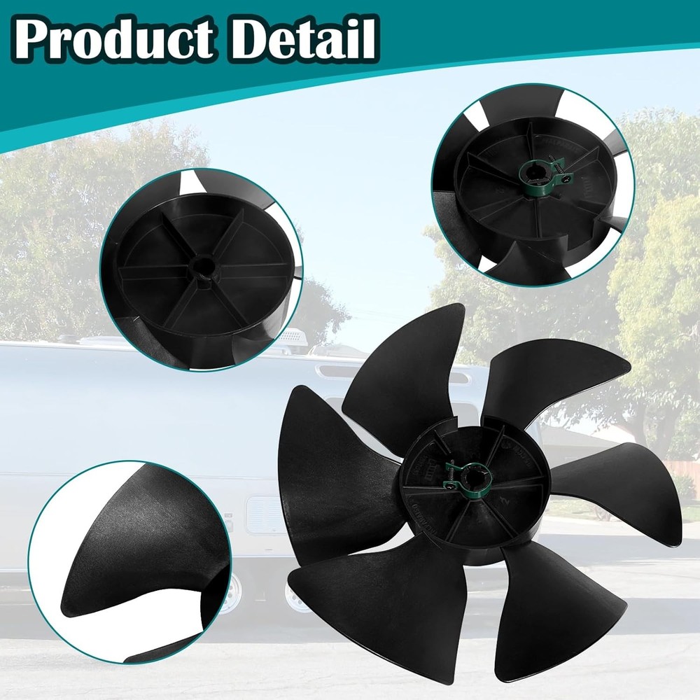 Replacement Cooling Fan Blade for RV Rooftop Air Conditioner Unit