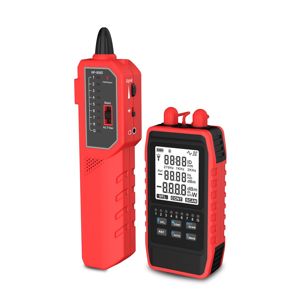 NOYAFA NF-908S Advanced Network Cable Tester Cable Length Optical Power Meter