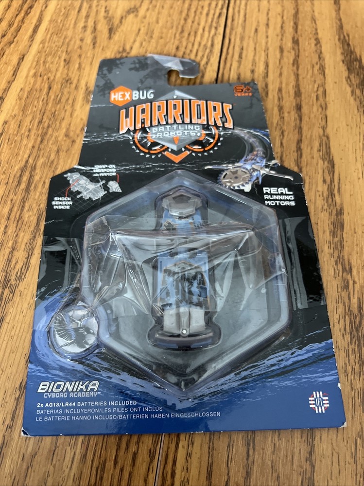 HEXBUG Cyborg Academy Warriors battling robots BIONIKA S1-2C Unopened In Package