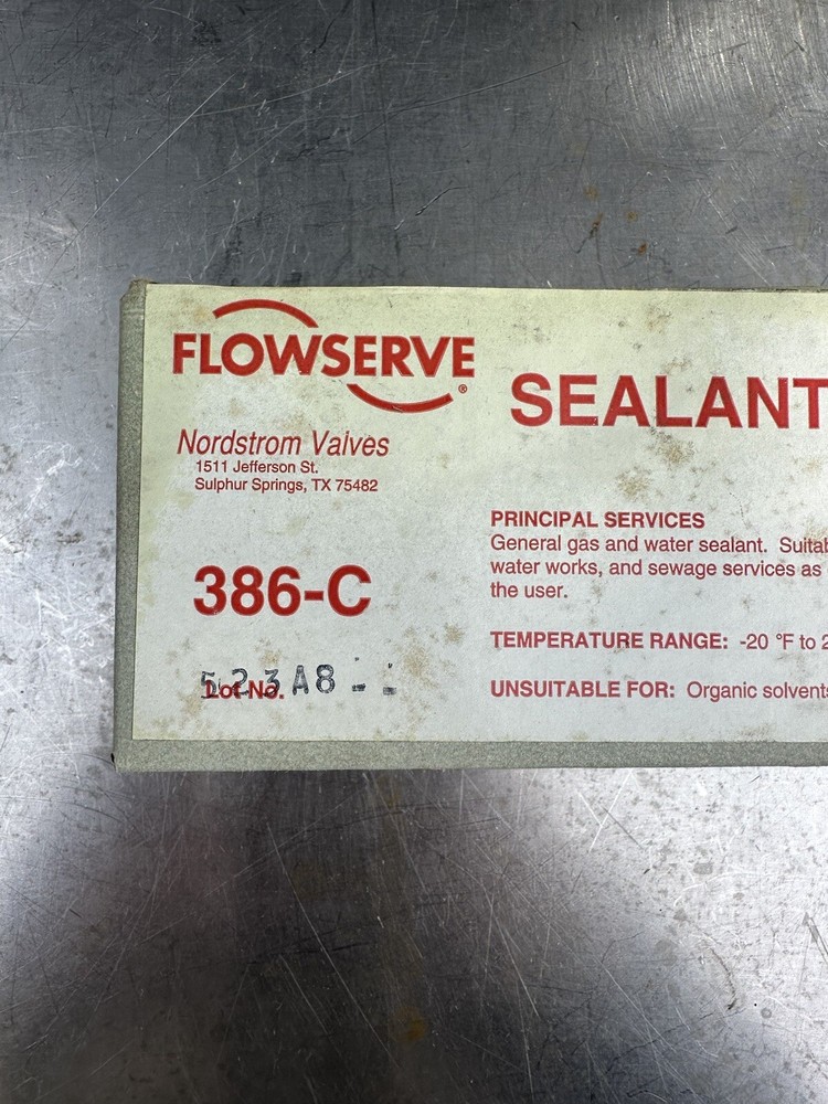 Flowserve 386-C Sealant Unused in Box