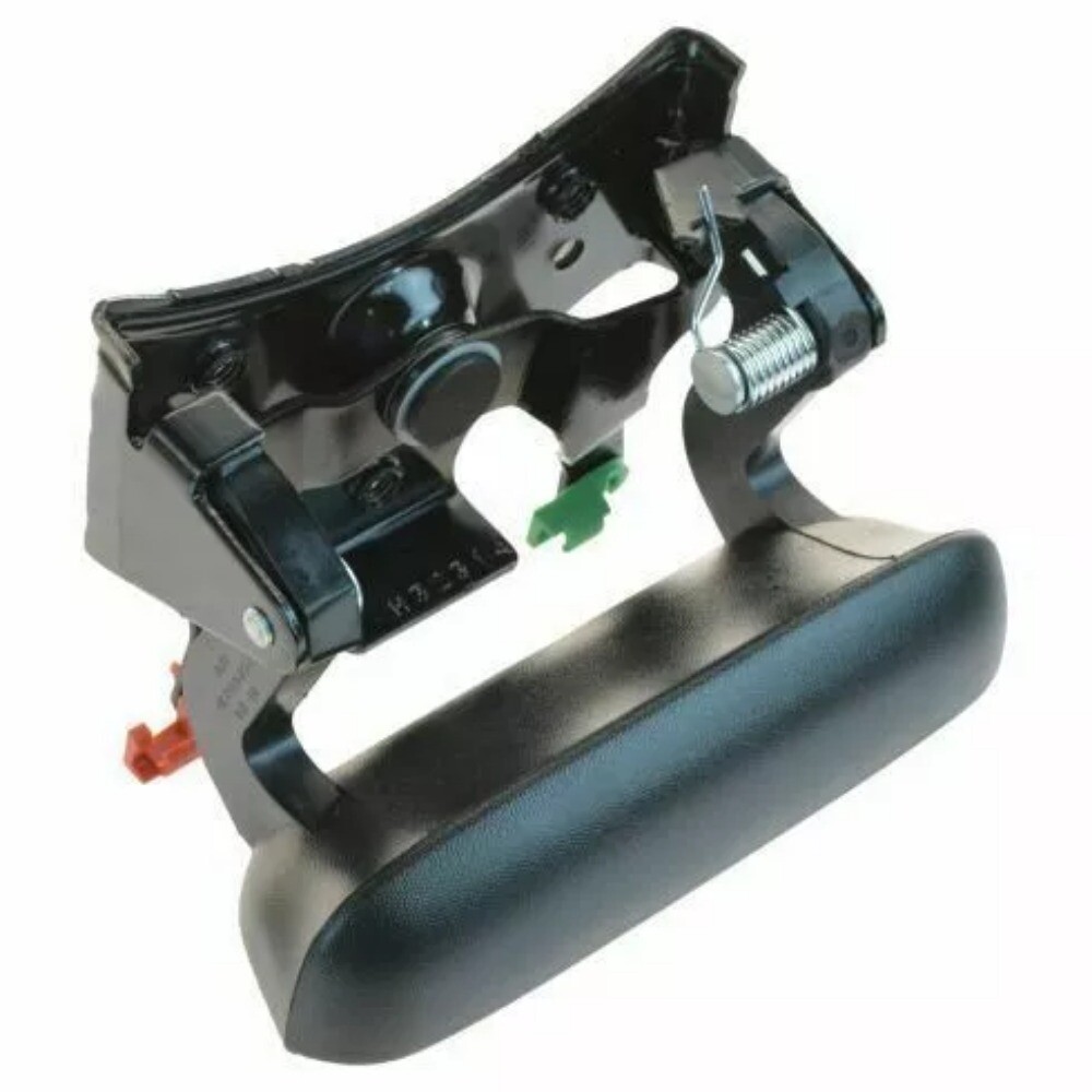 For 99-07 Chevy Silverado GMC Sierra Tailgate Door Handle & Bezel Textured BLACK