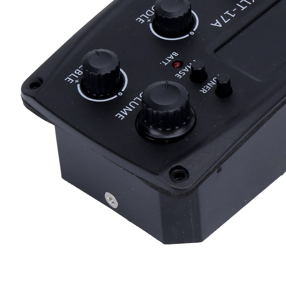 Guitar Pickup LCD Display Tuner Set Kit Instrument Accessory Replacement