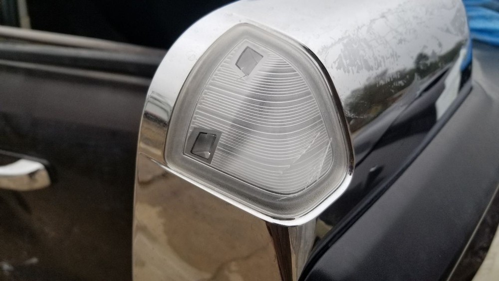 16 DODGE RAM 2500 SIDE VIEW POWER MIRROR CHROME