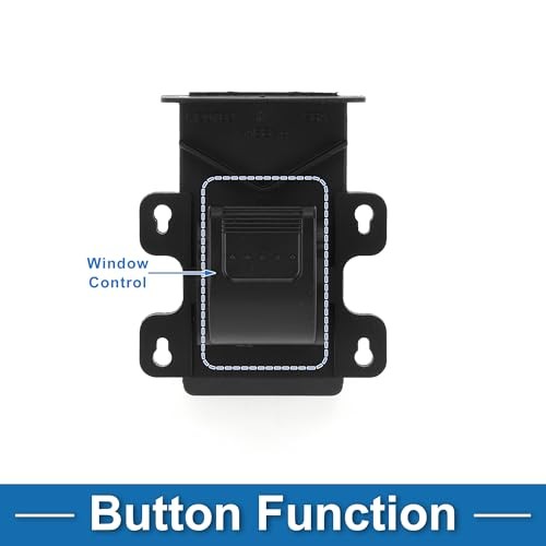 Power Window Switch Passenger Side Window Control Switch for Honda Fit Element