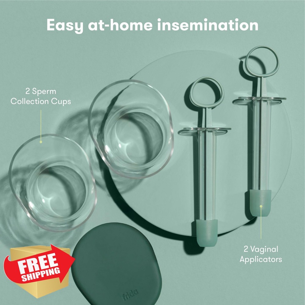 Frida Fertility Insemination Kit, 2 Applicators, 2 Cups