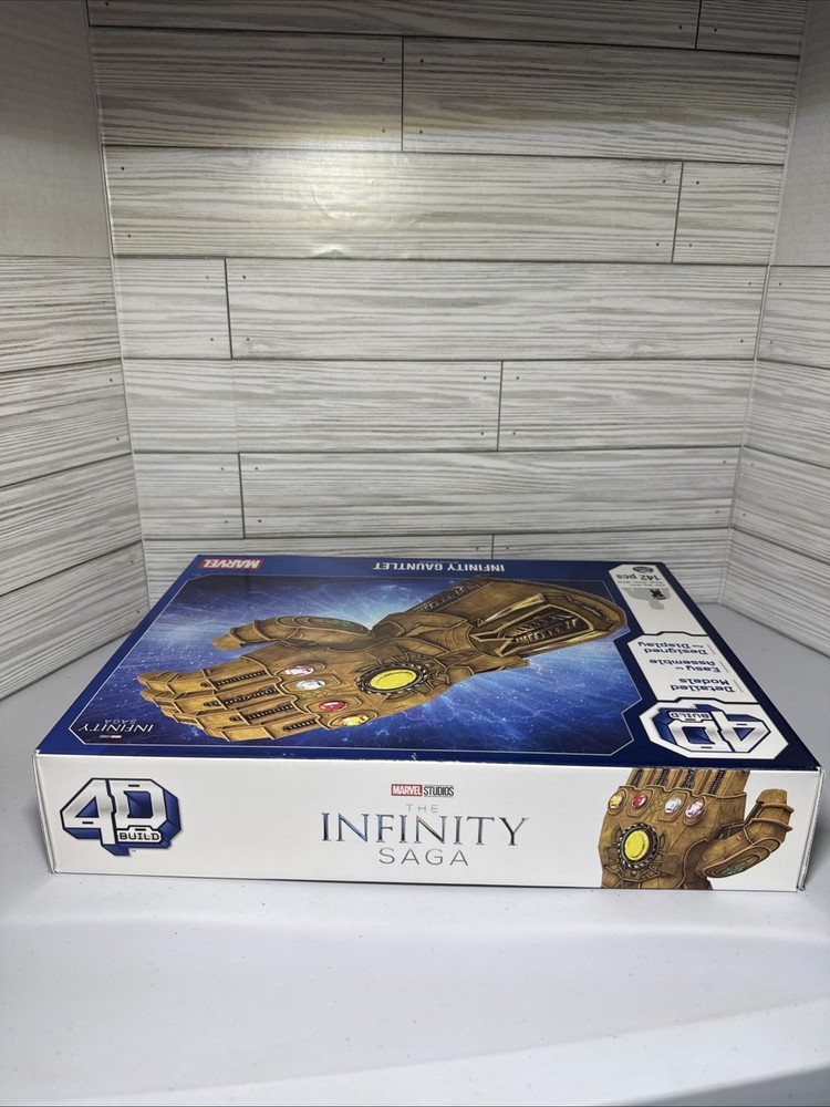 4D Build: Marvel Studios “Infinity Gauntlet” Spin Master Puzzle Model Kit, NEW!