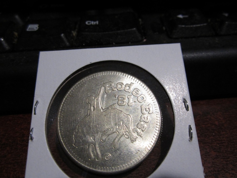 1981 - Atlantic Canada Rodeo - Commemorative - Canada Trade Dollar