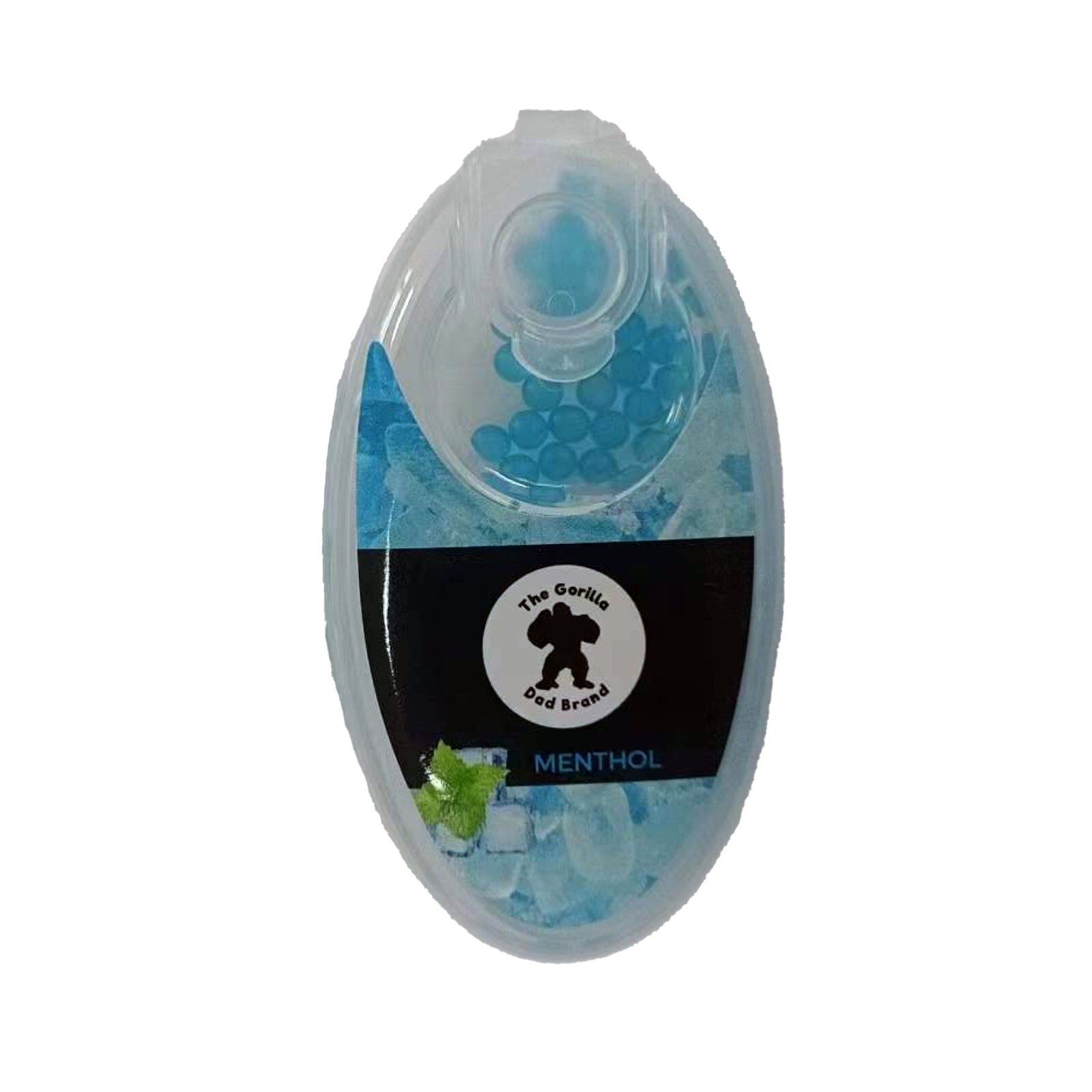 300 count Blue Menthol burst beads (3 - Pack)