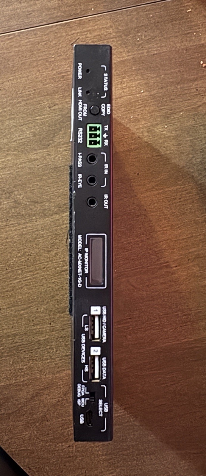 AVPro Edge AC-MXNET-1G-D MXNet Networked Video Decoder Receiving IP Device