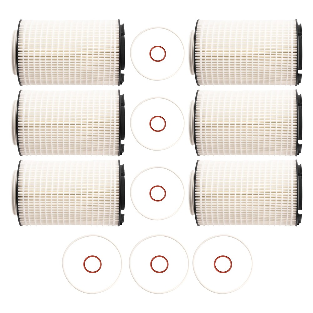 Filter Kit P551088 6Pack for Fleetguard LF17549 MaxxForce Engine Replacement
