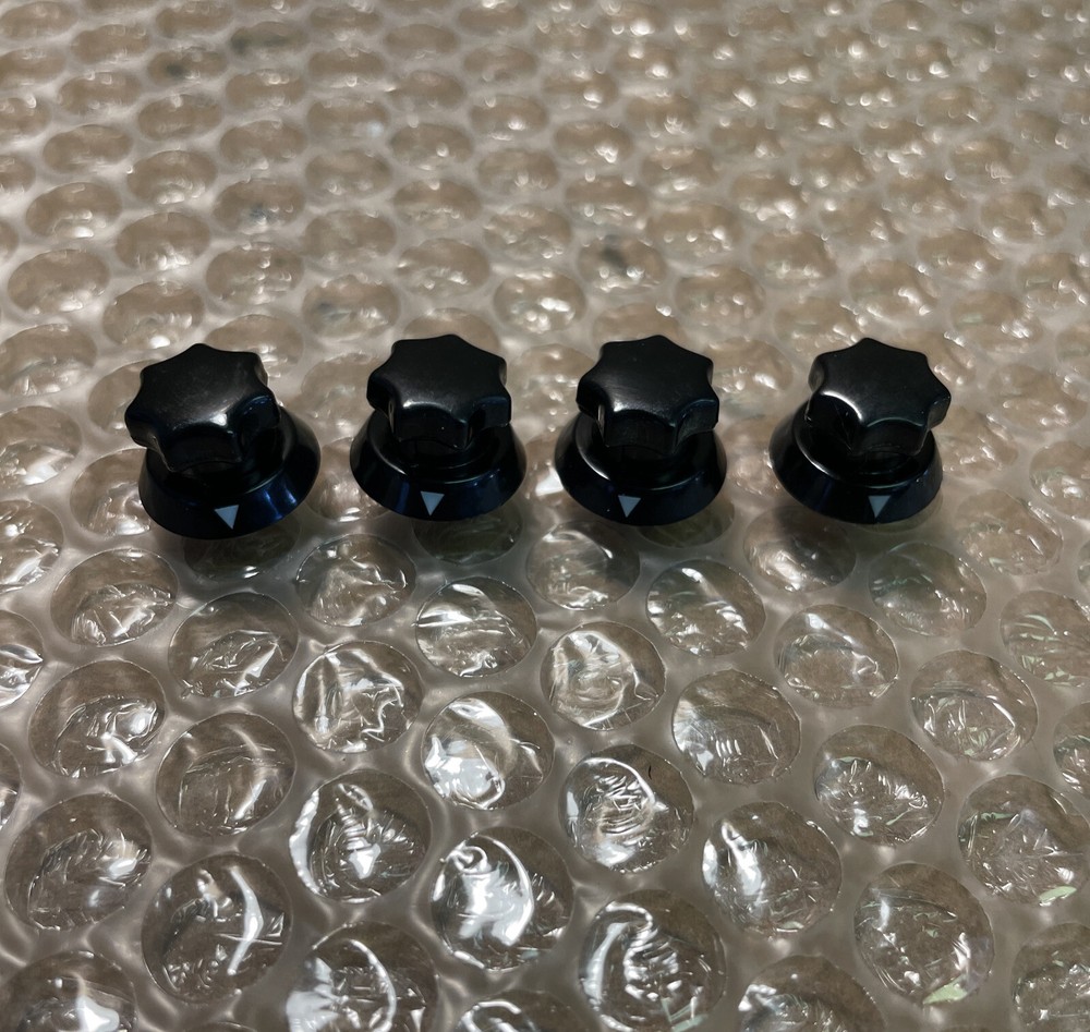 Behringer T1951 Equalizer: Lot of 4 Knobs/Dials: Input Frequency Bandwidth Level