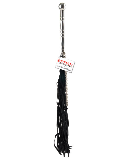 METAL BEADED FLOGGER 23 INCH WHIP