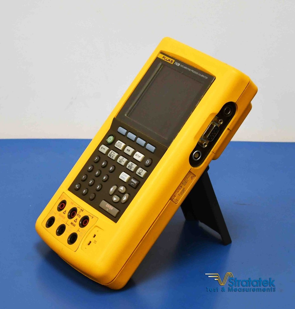 Fluke 743B Documenting Process Calibrator - NIST Calibrated with Data