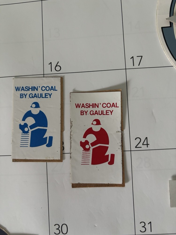 coal mining stickers Nice Vendor. Item V