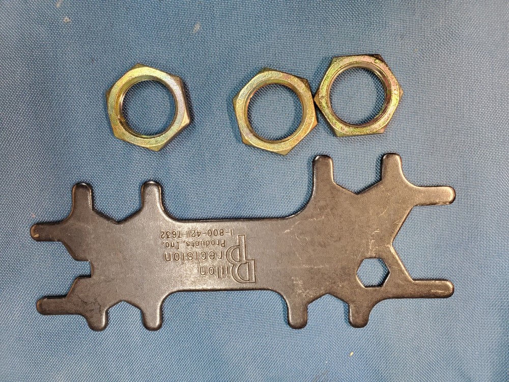 Dillon Reloading Multi Wrench , 3- hex die lock rings 13770