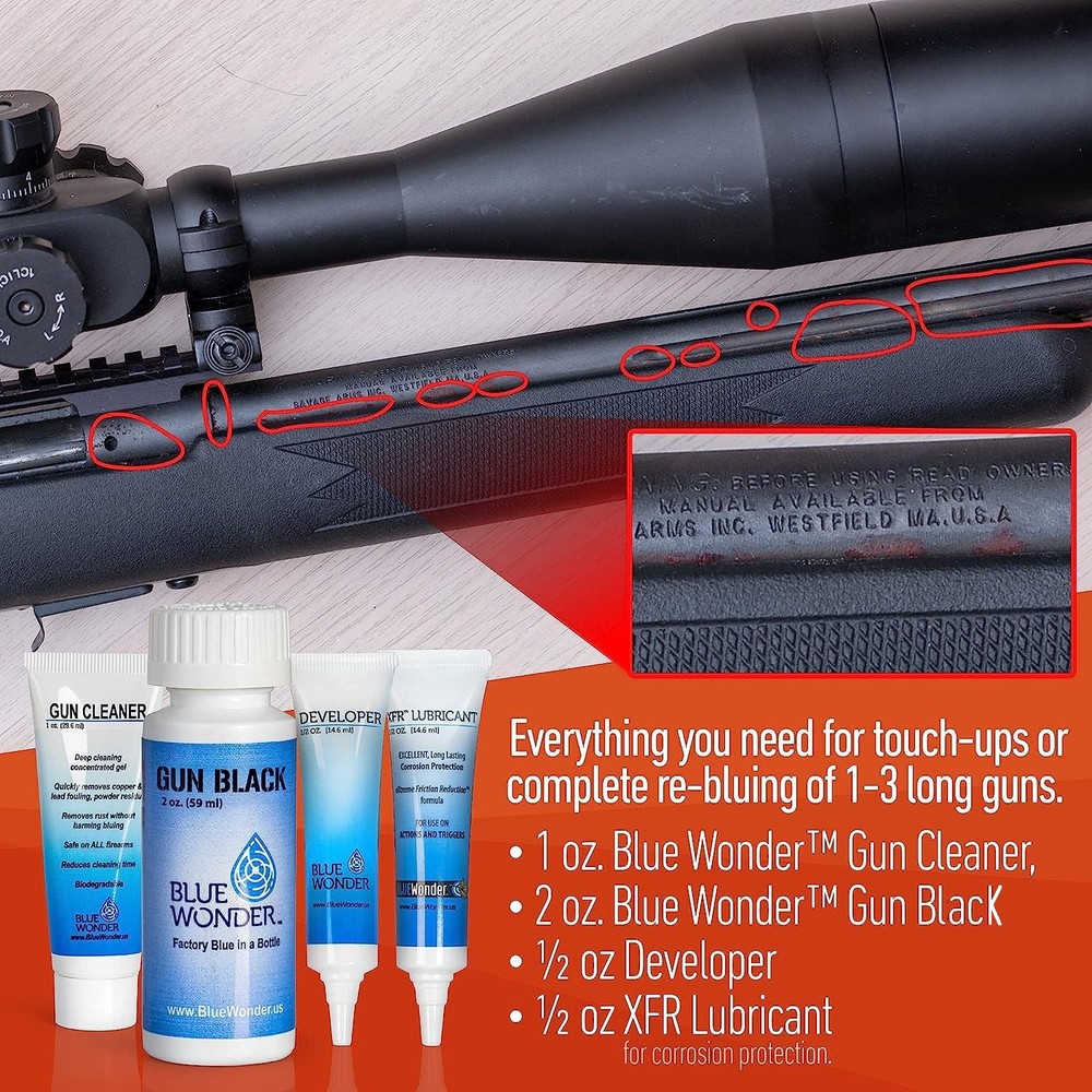 Black - 2 oz Firearm Refinishing Kit