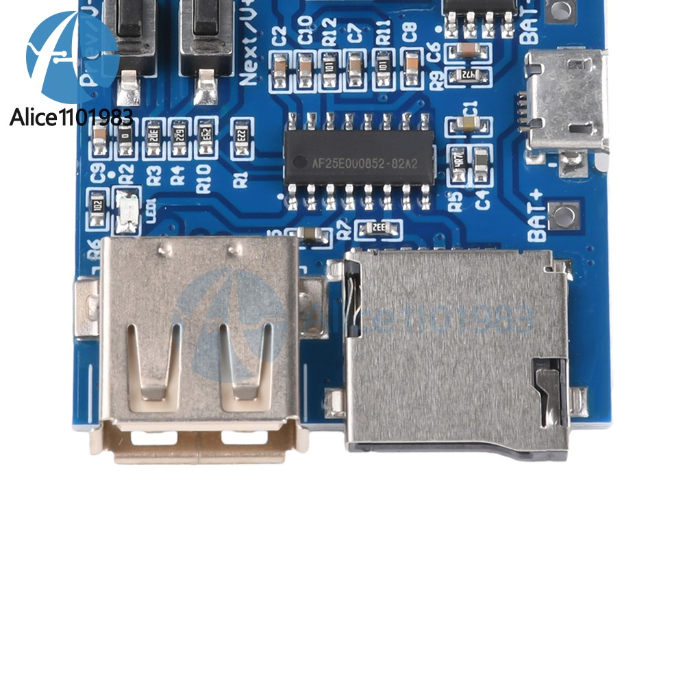 TF Card U Disk MP3 Format Decoder Board Aamplifier Decoding Audio Player Module