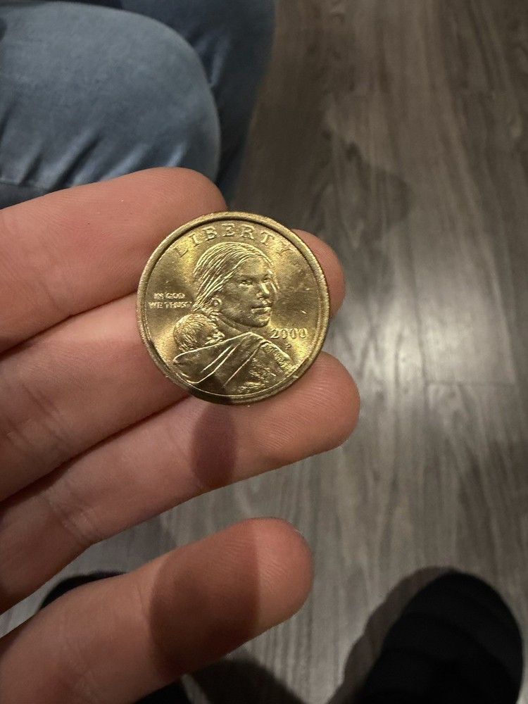 2000 P Sacagawea One Dollar Coin