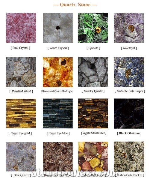 Luxury Quartz Table – Handcrafted Gemstone Design –Unique Coffee or Accent Table
