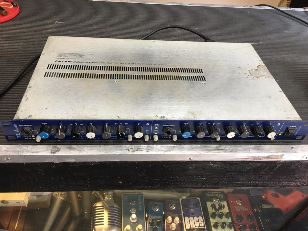 TL Audio Dual EQ 2012 Equalizer Tube Parametric  ,pre amp //ARMENS//