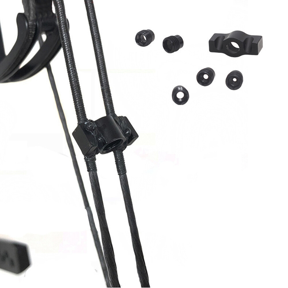 Metal Arrow Peep Sight Double String Compound Bow Target Hunting Archery Aiming