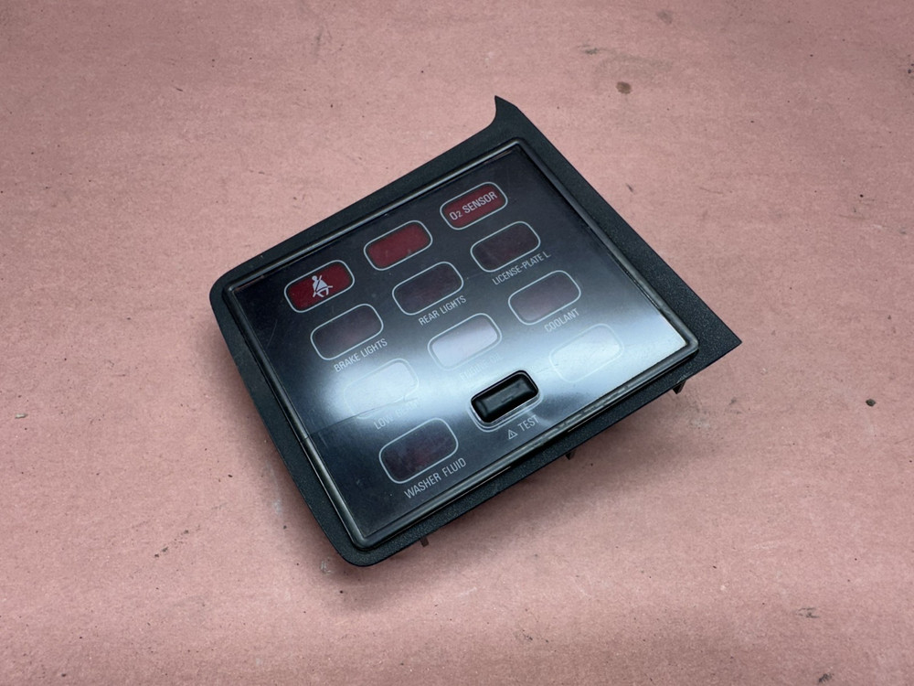 BMW E24 633CSI Check Unit Control Panel OEM #83255