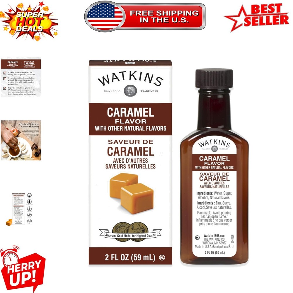Gourmet 2 Fl. Oz. Caramel Flavor - Elevate Your Baking Experience
