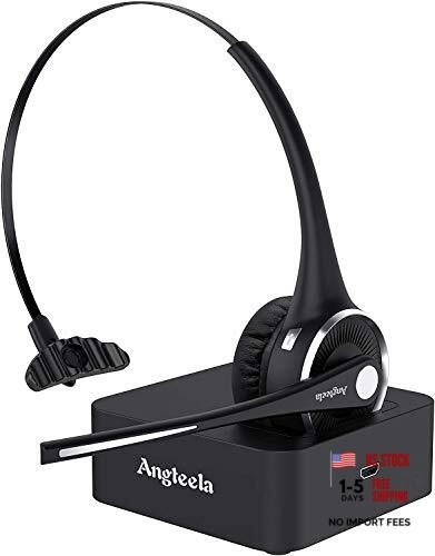 Trucker Bluetooth Headset with Microphone, Wireless Cell Phone Headset with