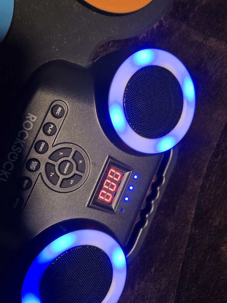 ROCKSOCKI Electric Drum Set, 9-Pad Electronic Drum Set