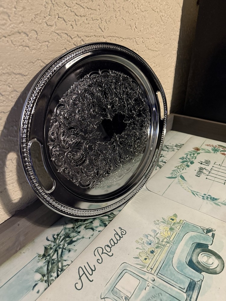 Real Silver Antique Plater.