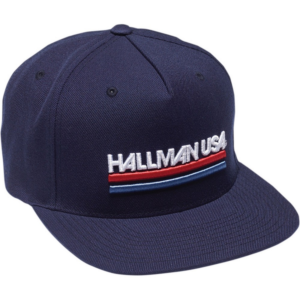 Thor Hallman USA Snapback Hat Navy Blue
