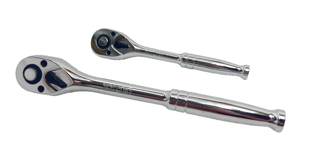 NEW Ryobi 2 pc Quick Release Ratchets (Bulk Packaged)