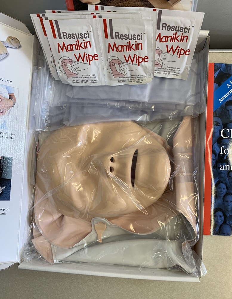 Laerdal CPR Anytime Mini Anne Manikin Personal Training Program Complete Unused