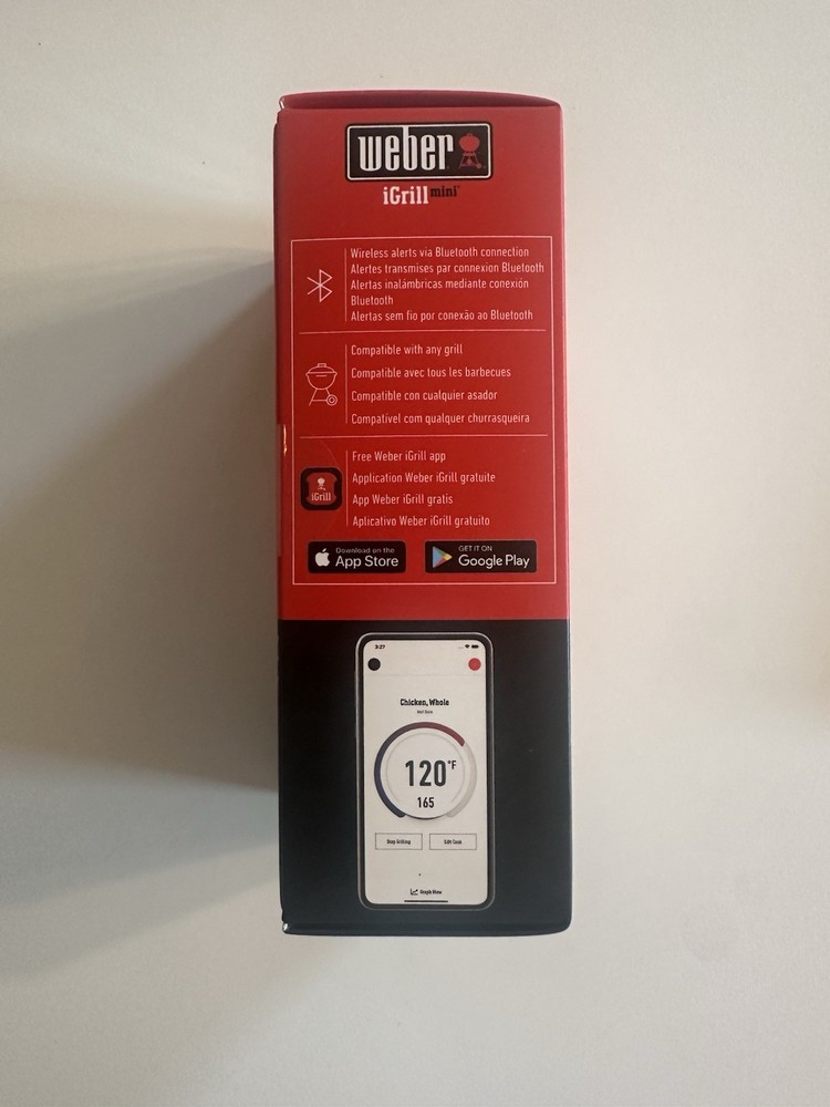 Weber iGrill Mini Digital Thermometer 7202 Bluetooth