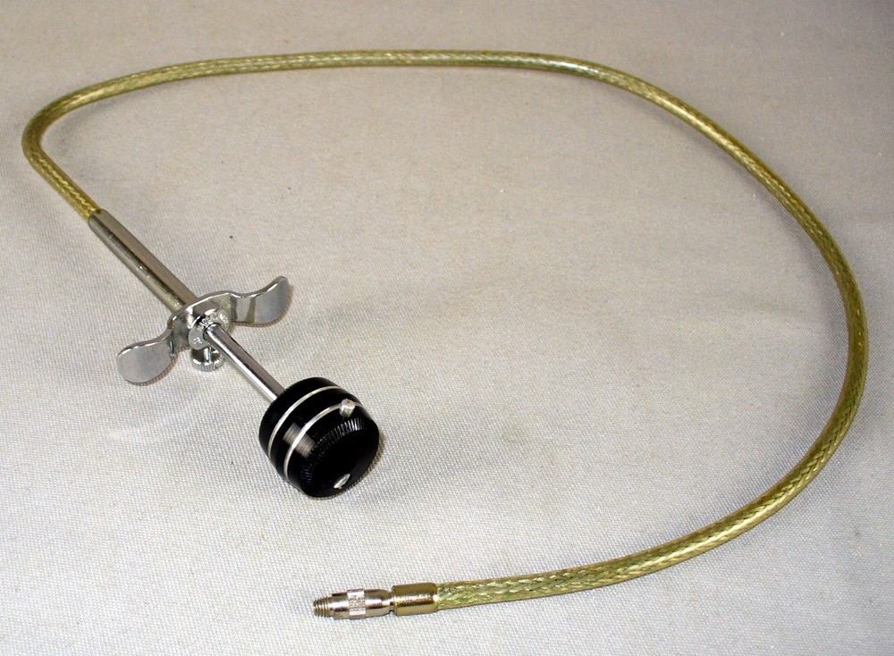 20" MECHANICAL LIGHTED SHUTTER RELEASE CABLE BRAIDED STEEL LOCKING FOR 35MM SLR