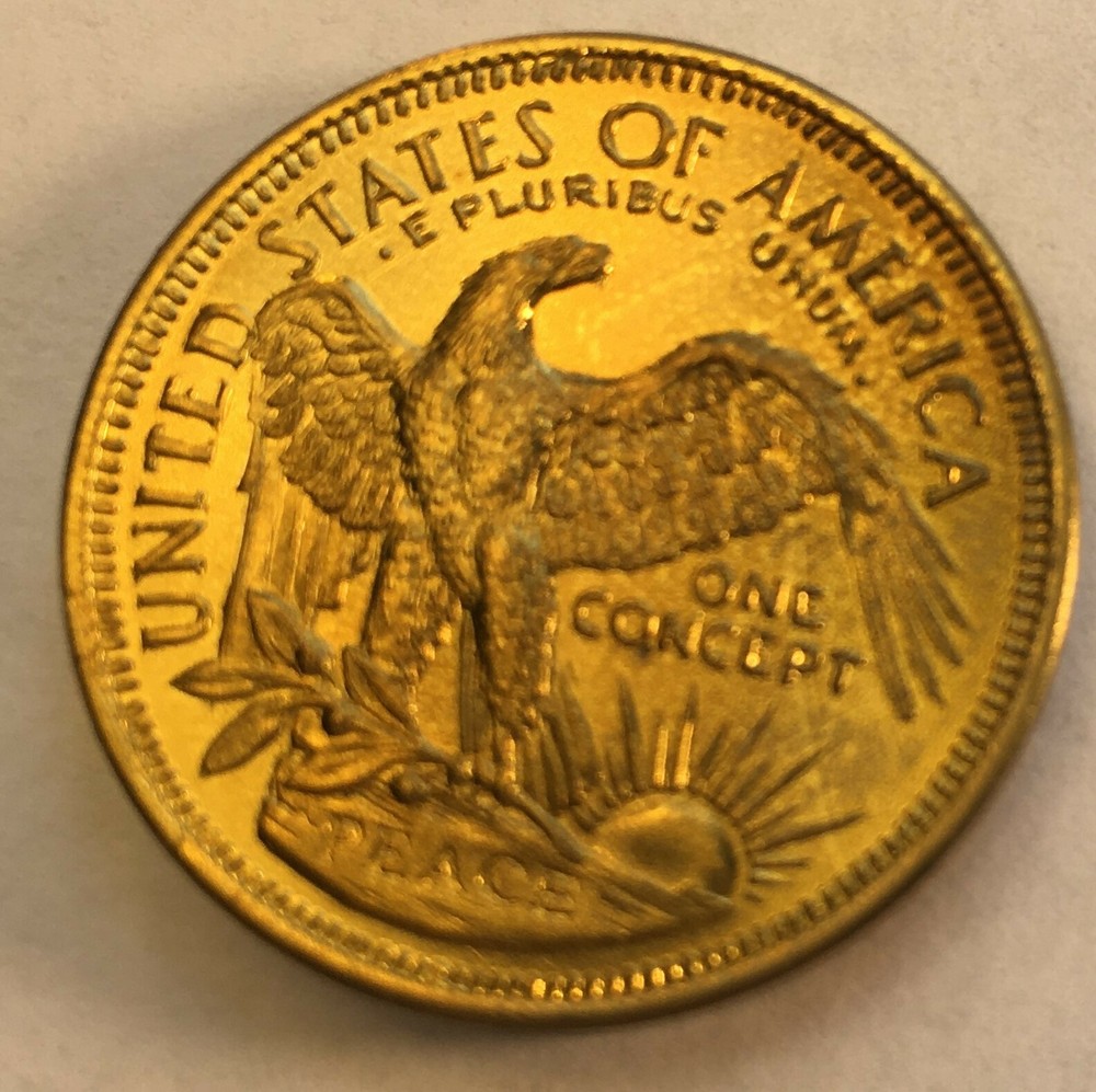 2000 GALLERY MINT LIBERTY HEAD TOKEN CONCEPT DOLLAR