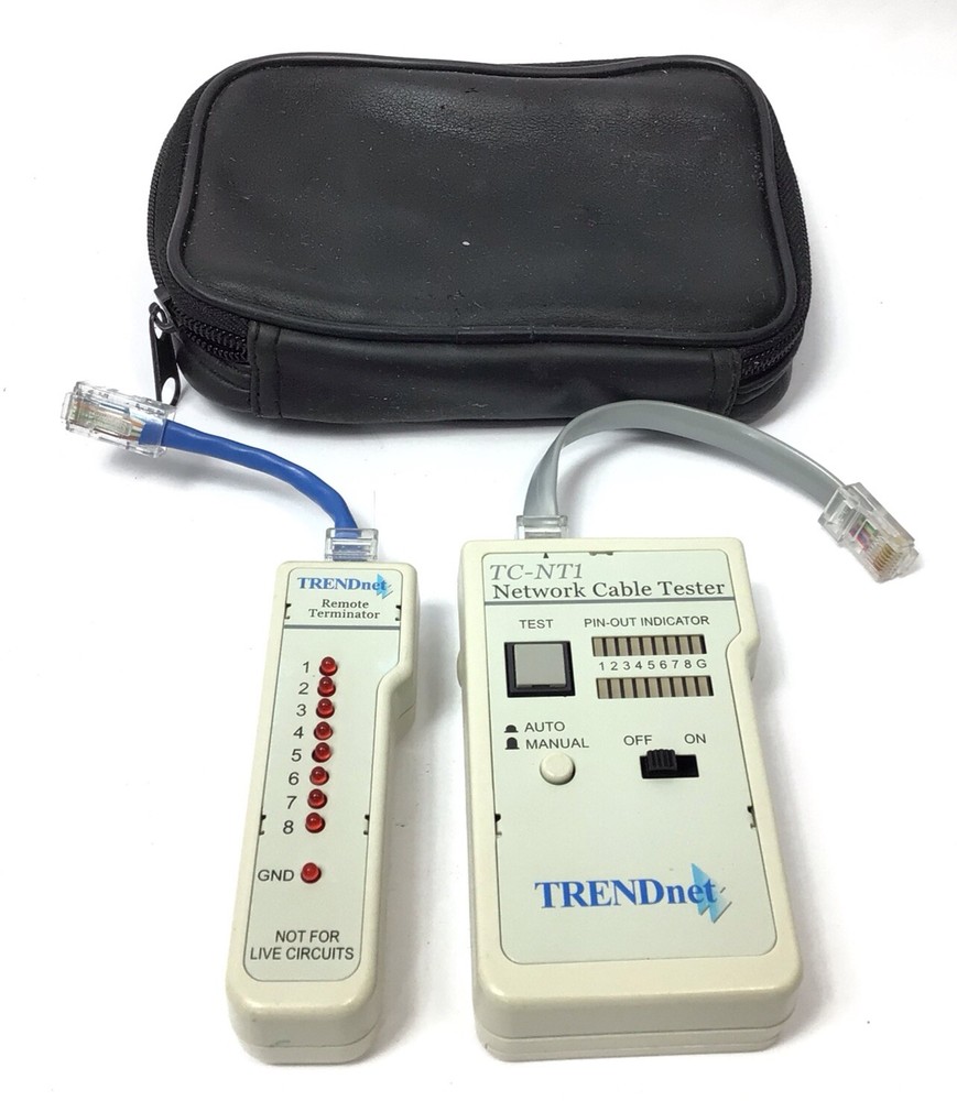 Vintage Network Cable Tester Trendnet TC-NT1