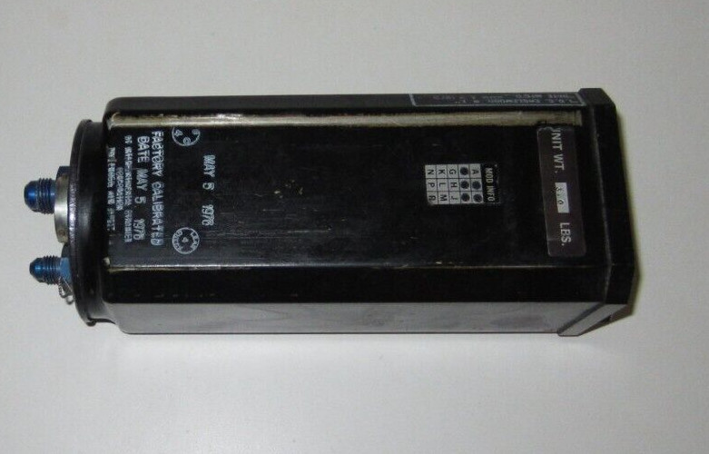 AIRCRAFT INDICATOR MACH INDICATOR INTERCONTINENTAL DYNAMICS P/N 26320-213
