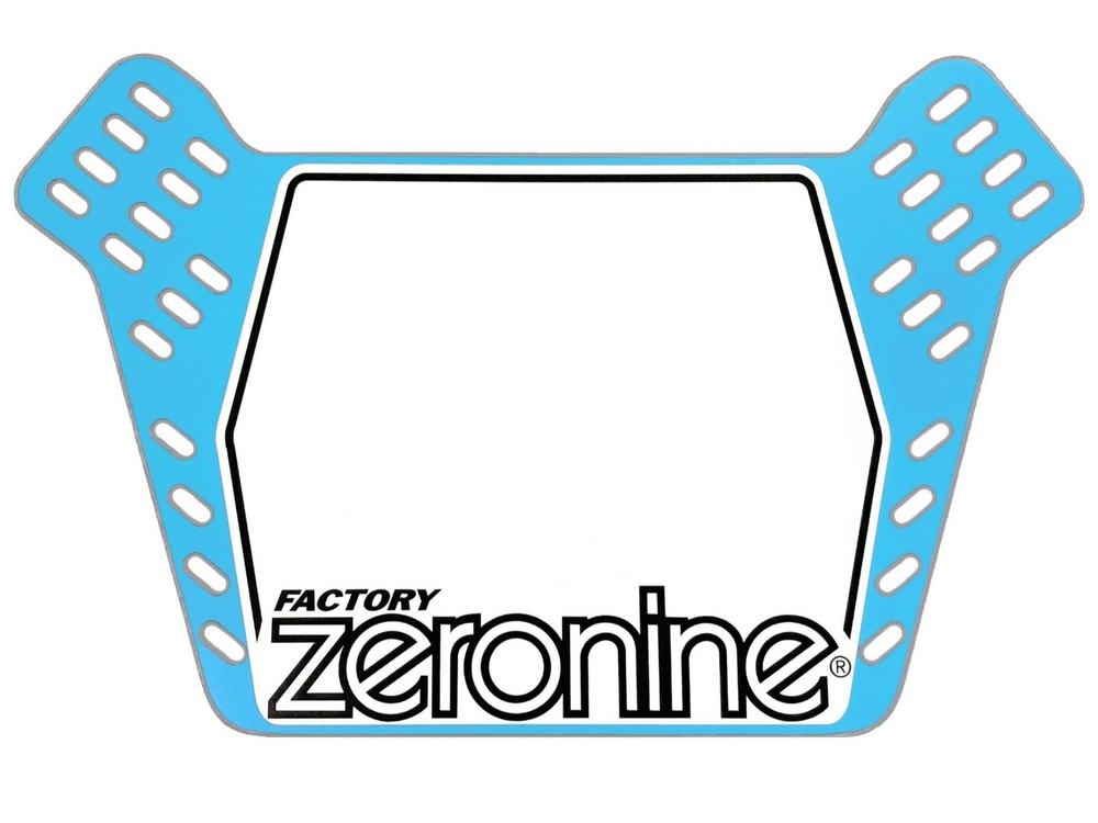 ZeroNine "Airflow Pro" BMX Numberplate