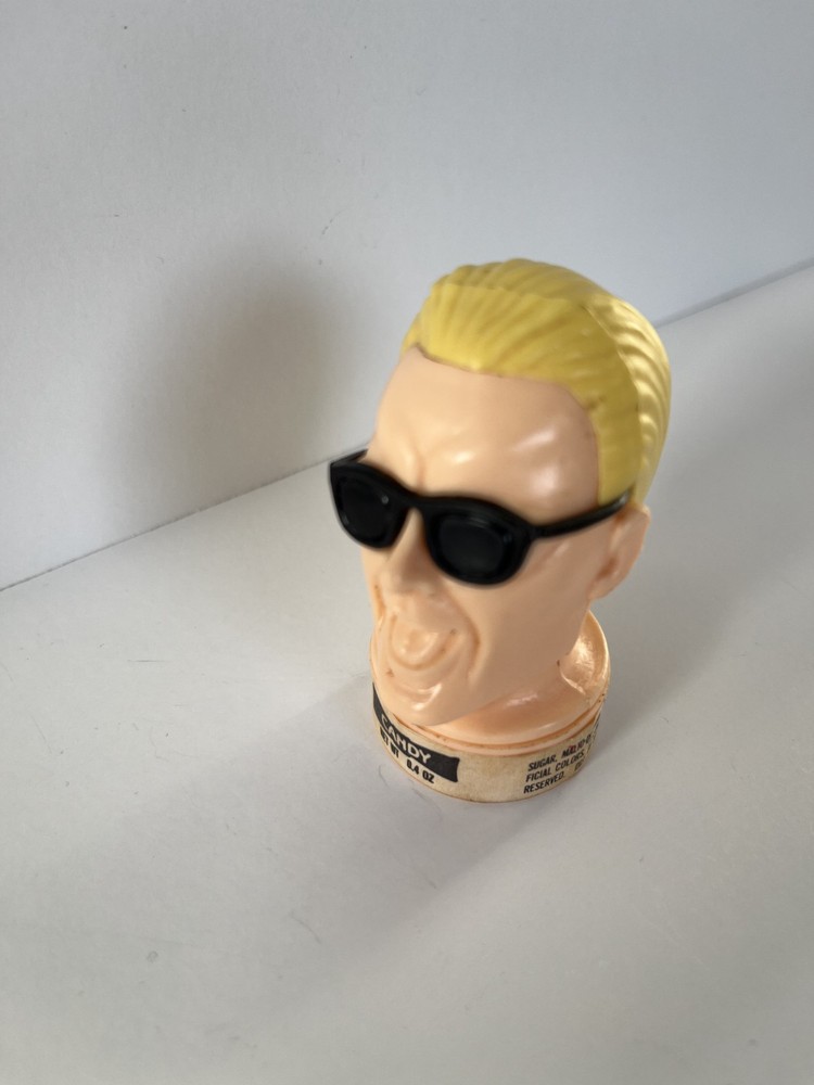 Rare Vintage 1987 Max Headroom Plastic Candy Dispenser (empty)