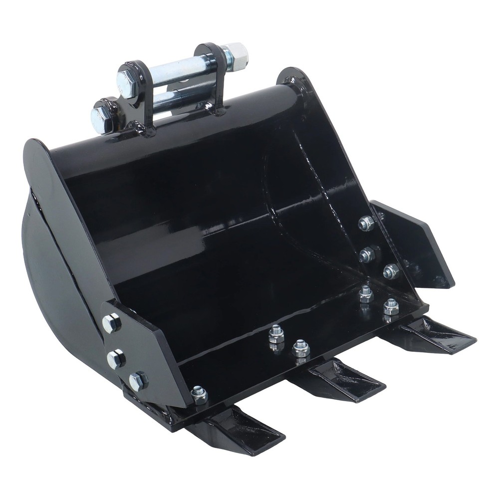 Mini Excavator 400mm Tooth Bucket Digger Machine Attachment With Teeth