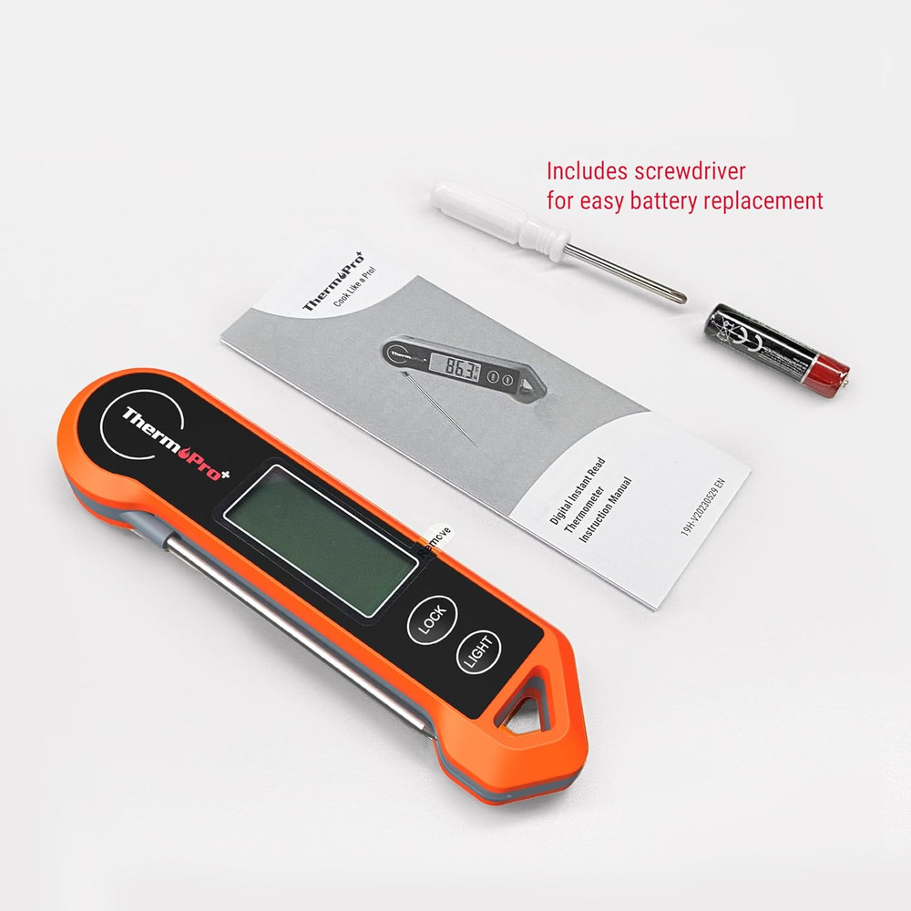Thermopro TP19H Digital Meat Thermometer with Backlight and Motion Sensor