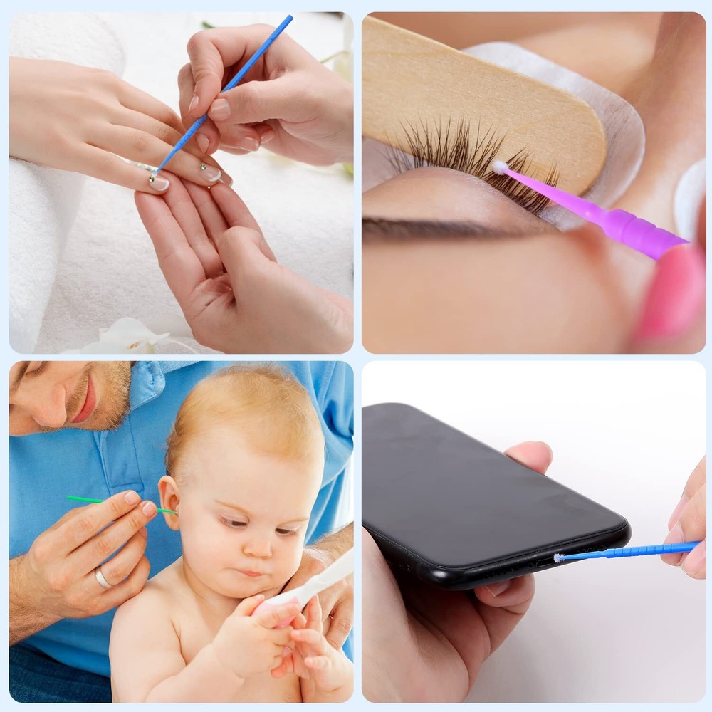 2000/5Boxes Dental Microbrush Micro Brush Applicator Tips Regular/Fine/Ultrafine